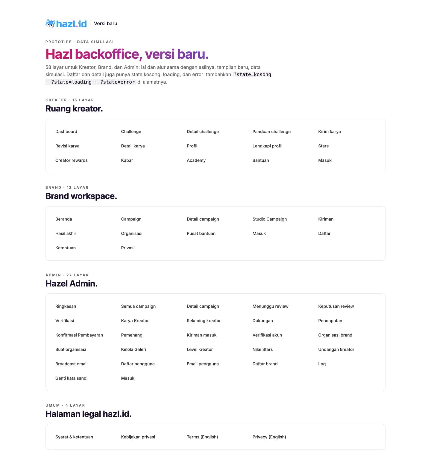 Hazl, full page