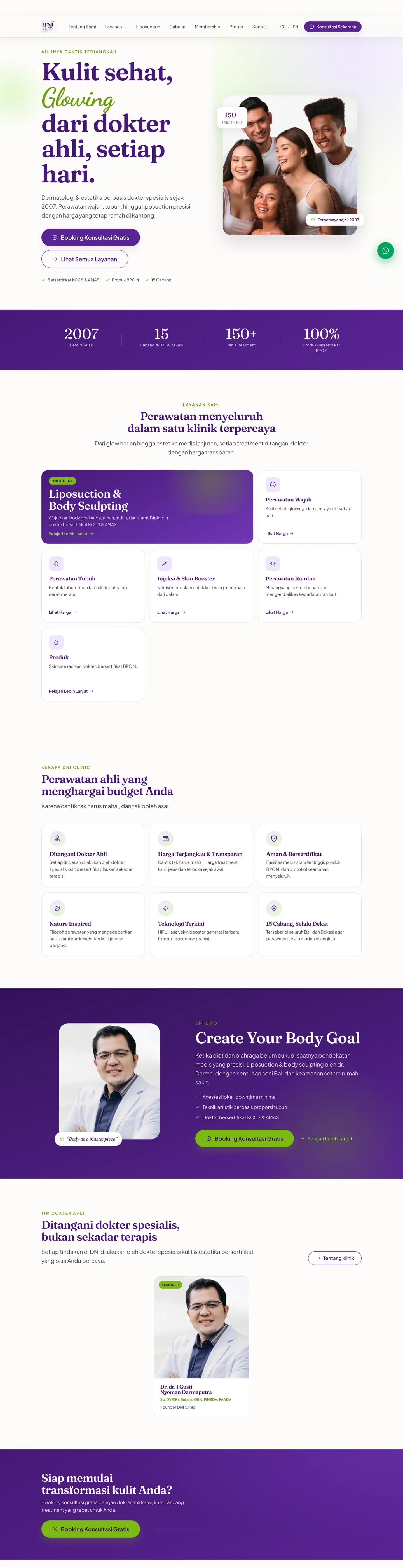 DNI Clinic, full page